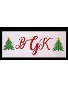 Mini Monograms Christmas Tree