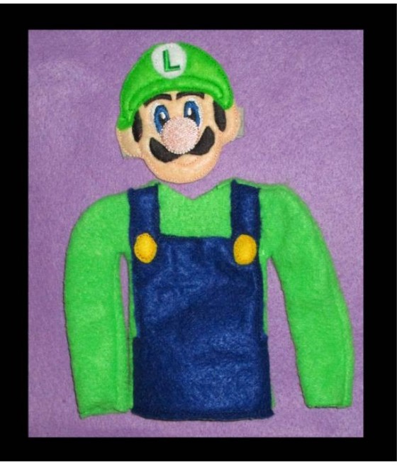 In Hoop Elf Costume Luigi
