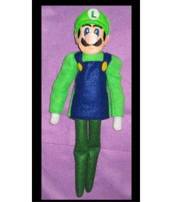 In Hoop Elf Costume Luigi