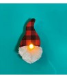 In Hoop Tealight Brooch Pin Gnome