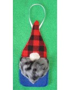In Hoop Gnome Ornament with Pocket