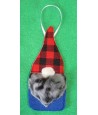 In Hoop Gnome Ornament with Pocket