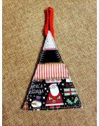 In Hoop Quilted Tree Ornament with Pocket