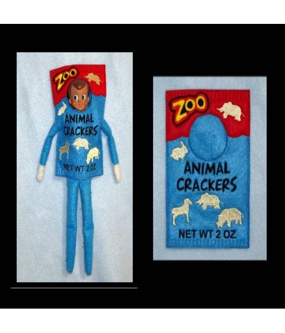 In Hoop Animal Crackers Elf Costume