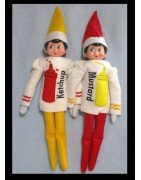 In Hoop Mustard and Ketchup Shirts