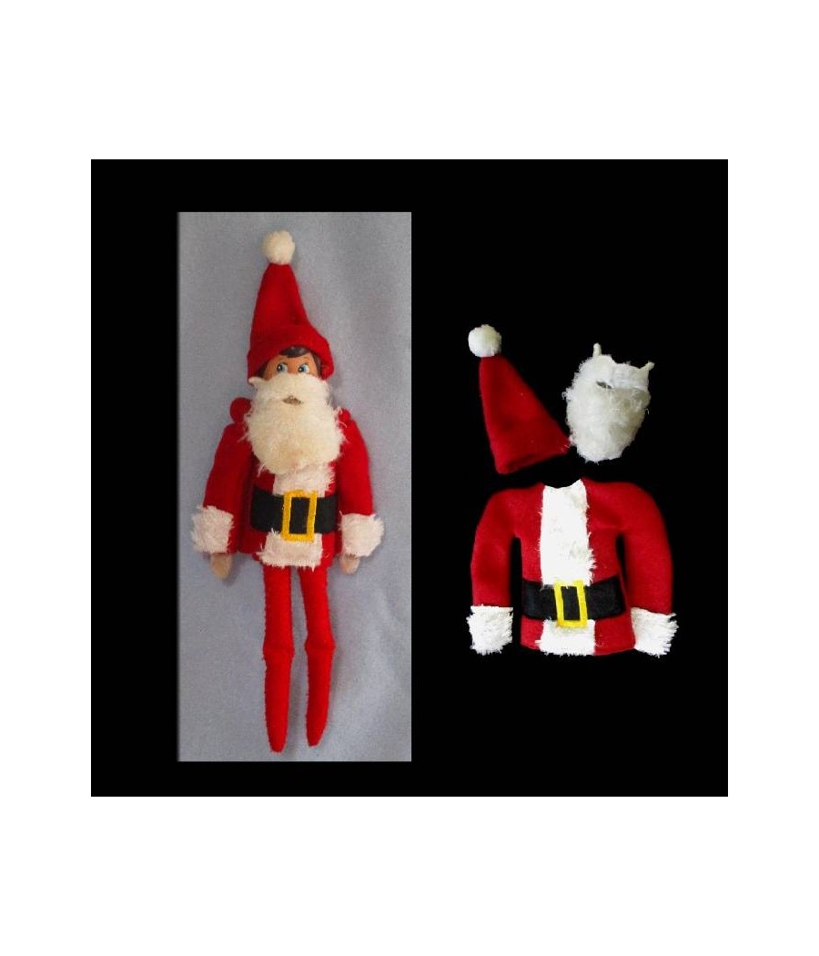 In Hoop Elf Costume Santa 
