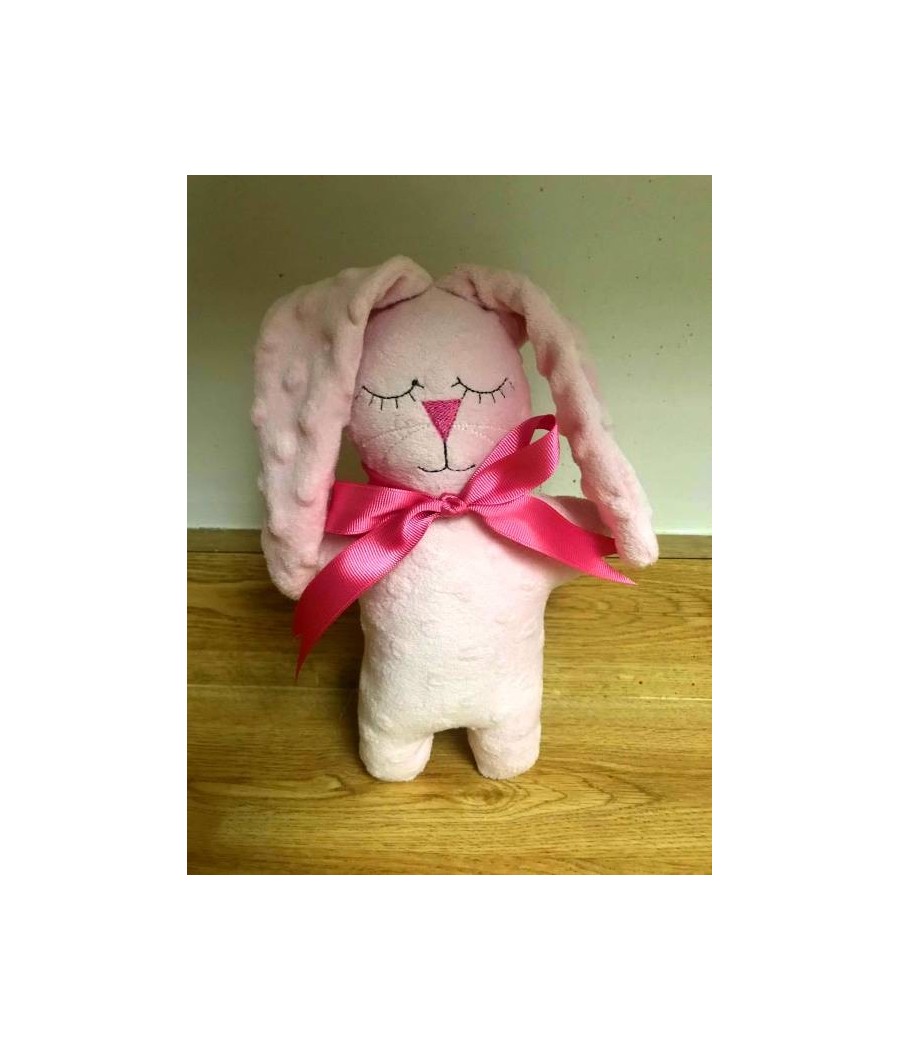 In Hoop Rosie the Rabbit Stuffed Design