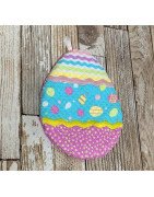 In Hoop Easter Egg Pot Holder
