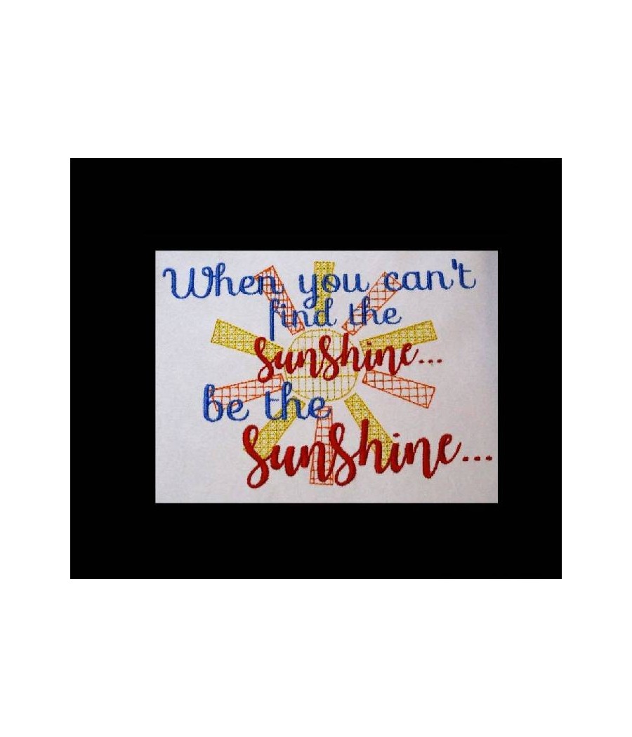 Be Sunshine Saying
