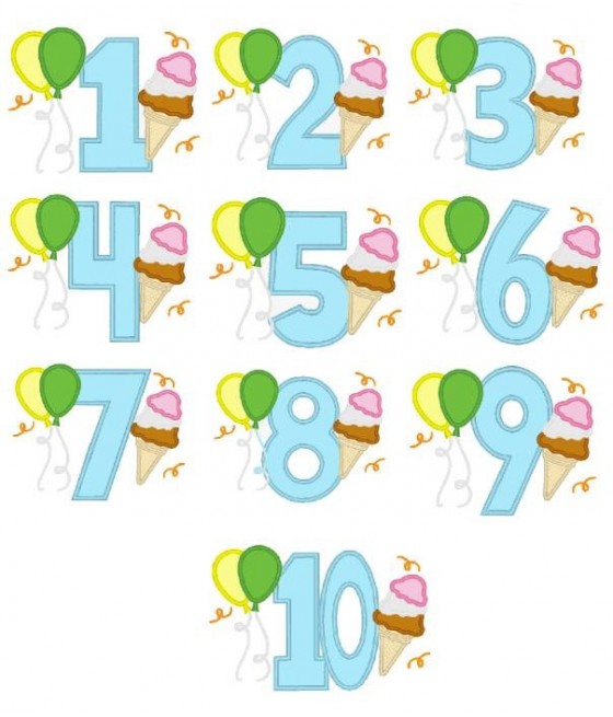 Ice Cream and Balloon Numbers