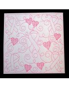 Stipple Cancer Ribbon