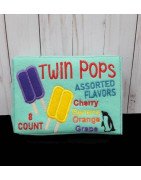 In Hoop Cereal and Twin Pops Pretend Food