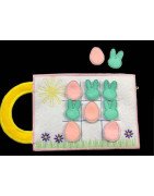 In Hoop Bunny Tic Tac Toe Play Set