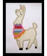 Cute Llama Applique