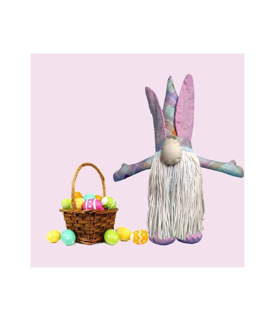 In Hoop Easter Bunny Gnome Stuffie