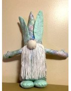 In Hoop Easter Bunny Gnome Stuffie