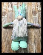 In Hoop Easter Bunny Gnome Stuffie