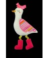 In Hoop Ribbon or Ric Rac Bird With Boots