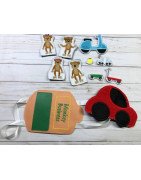 In Hoop Monkey Business Puppet set