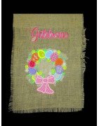 Applique Egg Wreath 