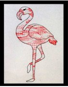 Mandala Flamingo