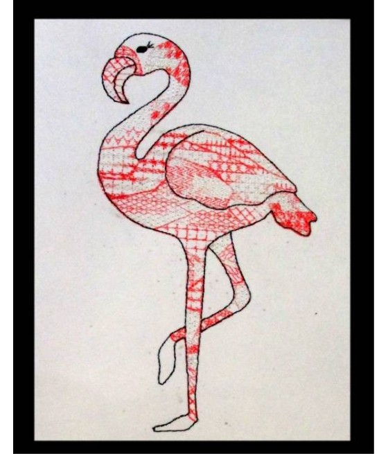 Mandala Flamingo
