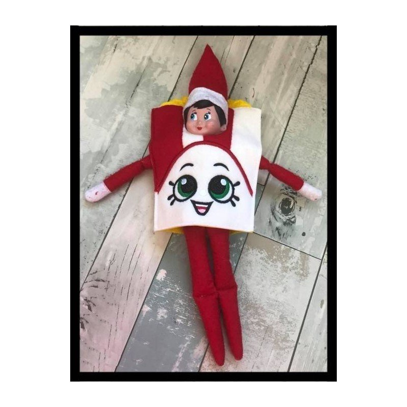 In Hoop Elf Costume Popcorn