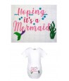 Mermaid Maternity Shirt Design