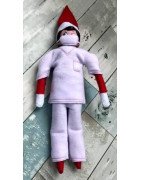 In Hoop Elf Scrubs Set