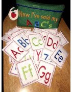 In Hoop Zipper Bag and Alphabet Card Set