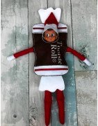 In Hoop Elf Costume Chocolate Roll