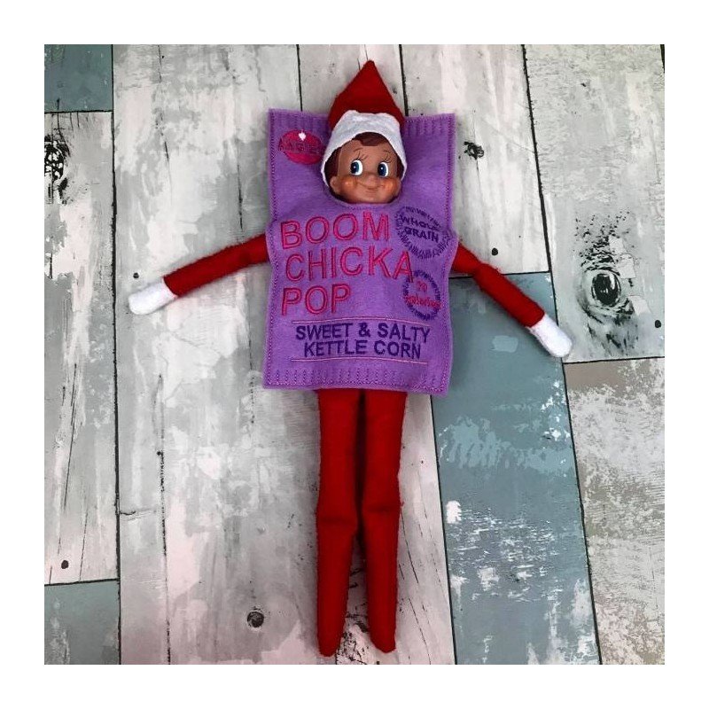 In Hoop Elf Costume Boom Chicka