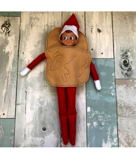 In Hoop Elf Costume Chicken Nugget