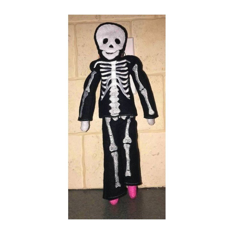 In Hoop Elf Costume Skeleton