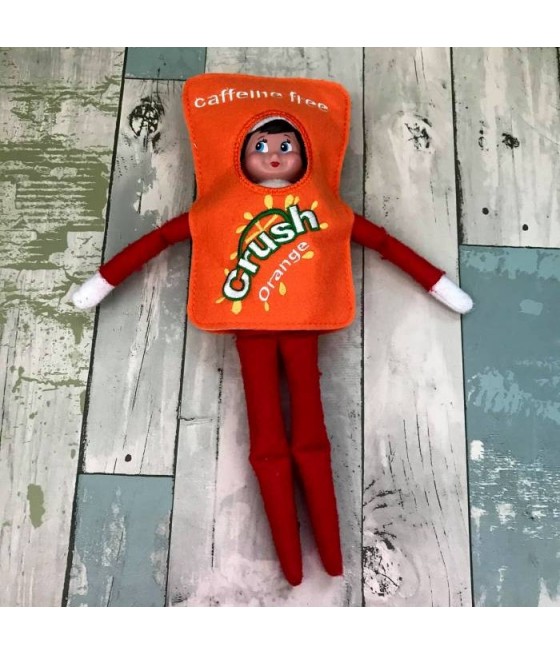 In Hoop Elf Costume Crush Orange
