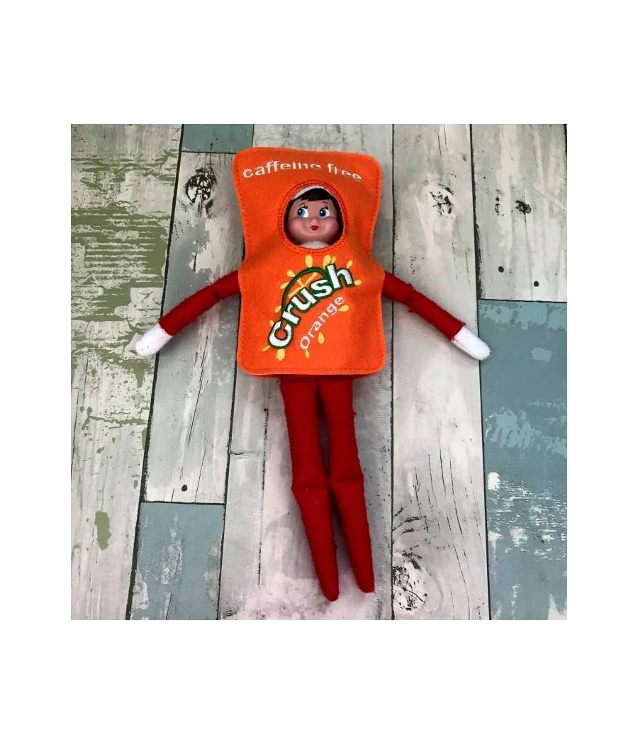 In Hoop Elf Costume Crush Orange