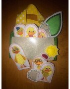In Hoop 5 Little Ducks Puppet and Play Set
