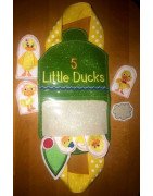 In Hoop 5 Little Ducks Puppet and Play Set