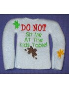 In Hoop Elf Shirt Kids Table