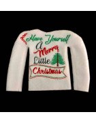 In Hoop Elf Shirt Merry Little Christmas
