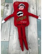 In Hoop Elf Costume Canned Chips