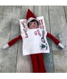 In Hoop Elf Costume Wearable Envelope