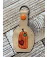 In Hoop Pumpkin Patch Key Fob