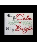 Calm and Bright Saying