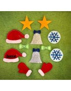 In Hoop Add On Ornaments for the Wall Tree