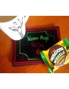In Hoop Warm Hugs Mug Rug
