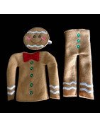 In Hoop Elf Costume Three Piece Gingerbread