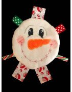 In Hoop Snowman Head Love Loopie