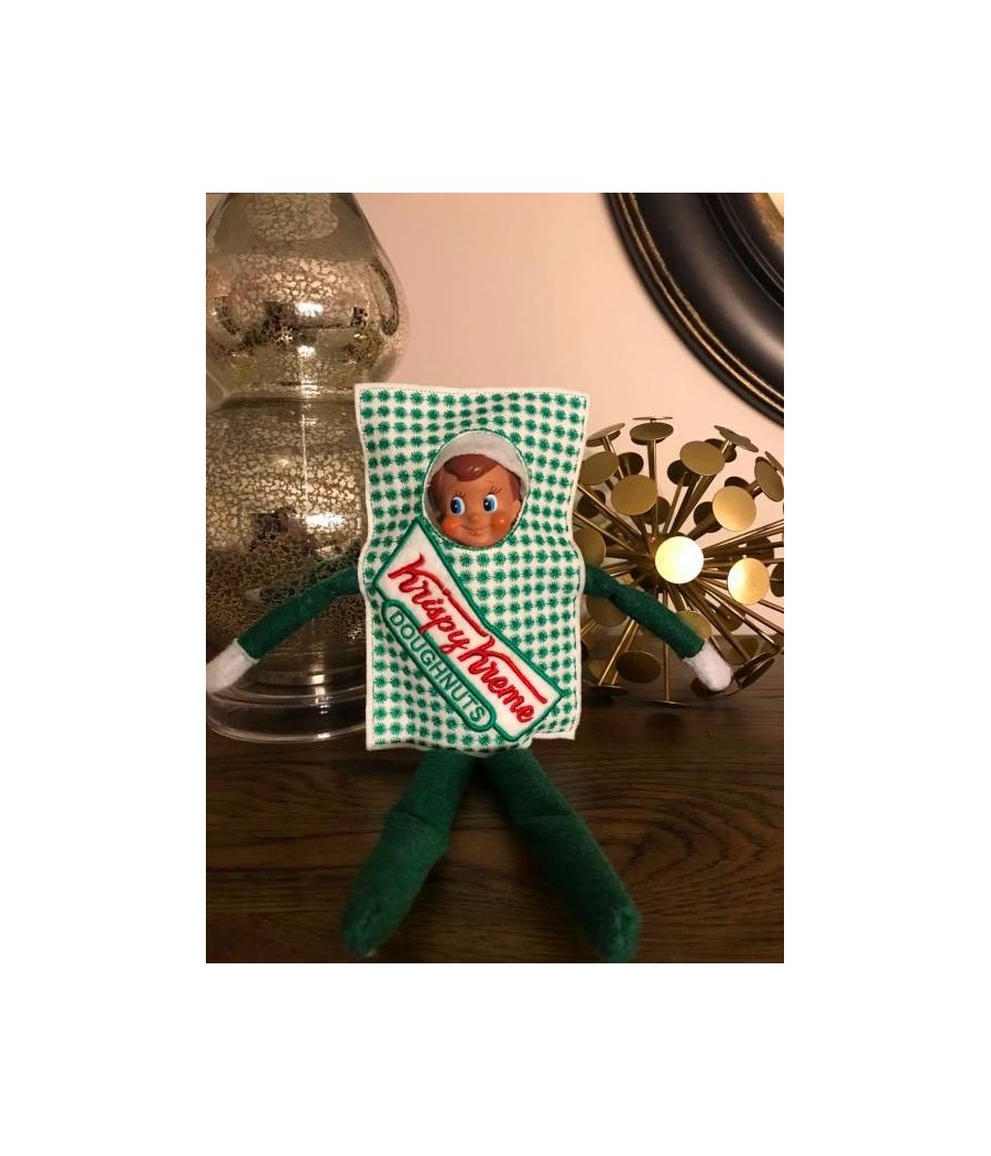 In Hoop Elf Costume Krispy Kreme