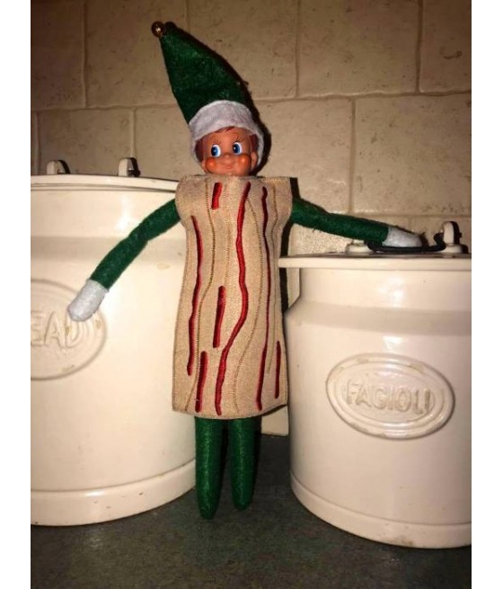 In Hoop Elf Costume Bacon